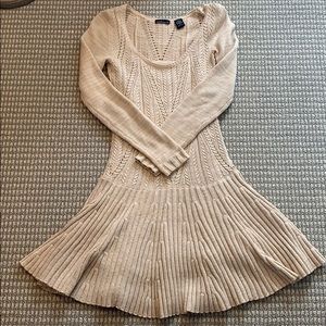 Victoria’s Secret Tan sweater dress